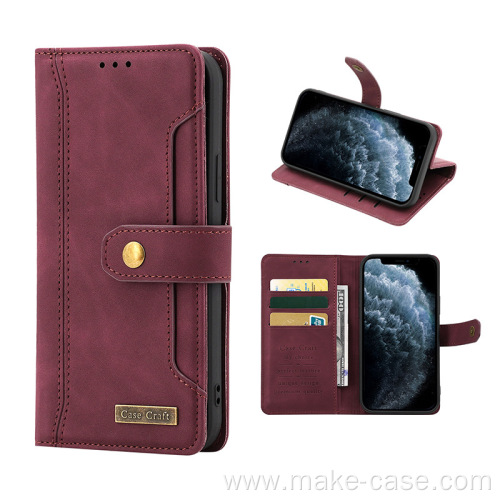 Leather case with card Slots